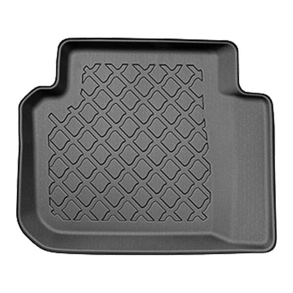 Conjunto de alfombrilla para maletero y alfombrillas para el interior del coche TPE para: Honda Civic XI Hybrid e:HEV Hatchback (10.2022-....) - con/sin subwoofer; posibilidad de cortar el hueco derecho