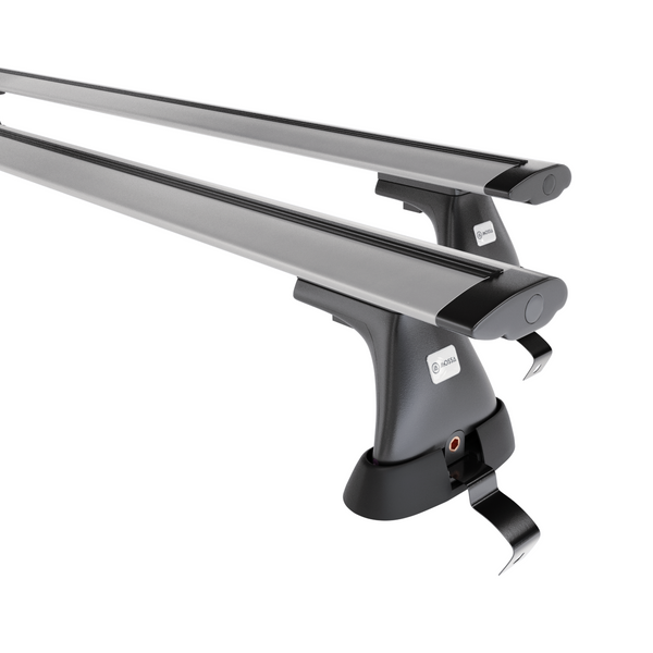 Portaequipajes de techo adecuadas para Volkswagen Passat B8 Berlina (2015-2023) - baca plata para coche - barras para techo de coche - sin puntos de montaje - aluminio