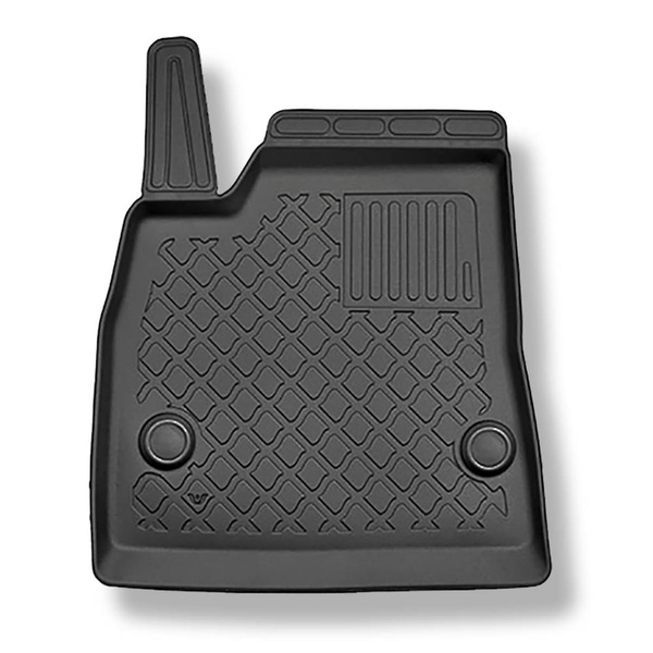 Conjunto de alfombrilla para maletero y alfombrillas para el interior del coche TPE para: Tesla Model S Liftback (04.2015-12.2020) - maletero trasero; tracción a las 4 ruedas