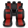 Fundas universales para asientos de coche para Dacia Duster I, II, III (2010-....) - XL-RD
