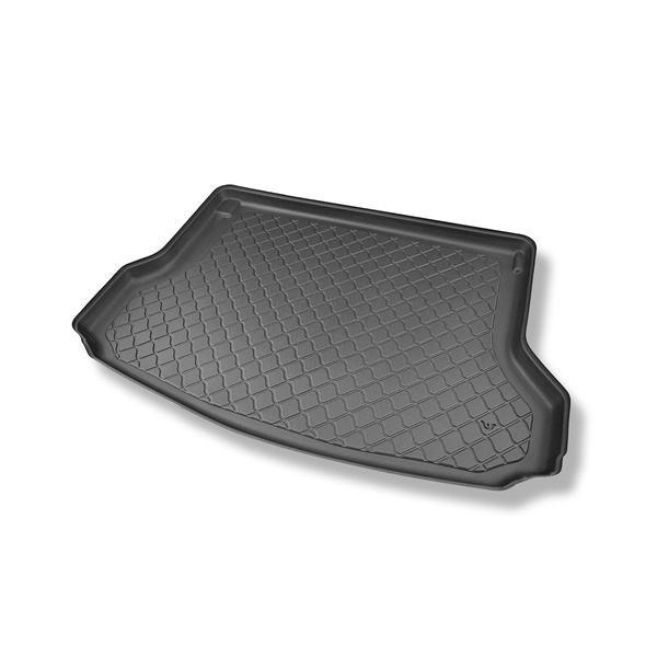 Alfombra para maletero adecuada para Nissan X-Trail III T32 Facelift SUV (09.2017-12.2021) - Protector maletero - Alfombrilla maletero antideslizante - 5 plazas; parte superior del maletero (con base móvil)