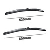 Escobillas limpiaparabrisas para la luna delantera para Skoda Kodiaq SUV (02.2017-05.2021) - escobillas híbrida