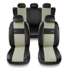 Fundas universales para asientos de coche para Fiat Panda II, III (2003-....) - XL-BE