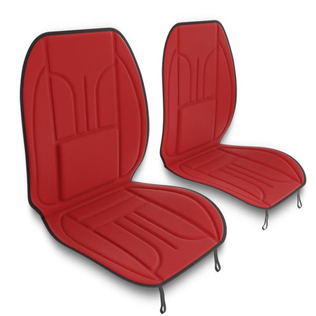 Protectores perfilados adecuados para Nissan NP300 - rojo