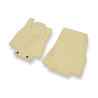 Alfombrillas de Velour adecuadas para Mercedes-Benz Classe B W245 (2005-2011) - alfombras para coche - Premium color beige