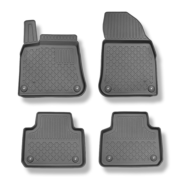 Alfombrillas de TPE adecuadas para Volkswagen Touareg III SUV (2023-....) - alfombras para coche