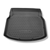 Alfombra para maletero adecuada para Mercedes-Benz Classe C W204 Coupé (06.2011-12.2015) - Protector maletero - Alfombrilla maletero antideslizante - asientos traseros reclinables; sin compartimento izquierdo