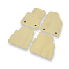 Alfombrillas de Velour adecuadas para Opel Signum Hatchback (2003-2008) - alfombras para coche - Premium color beige