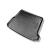 Alfombra para maletero adecuada para Volvo V60 II Familiar, Cross Country (07.2018-....) - Protector maletero - Alfombrilla maletero antideslizante - no adecuado para coches biFuel / motor T6 Twin con tanque de gas
