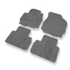 Alfombrillas de Velour adecuadas para Ford Maverick III SUV (2003-2007) - alfombras para coche - Premium color gris
