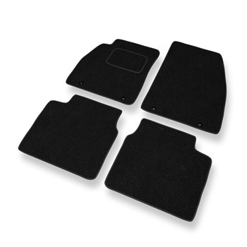 Alfombrillas de fieltro adecuadas para Saab 9-5 II (2010-2012) - alfombras para coche - color negro