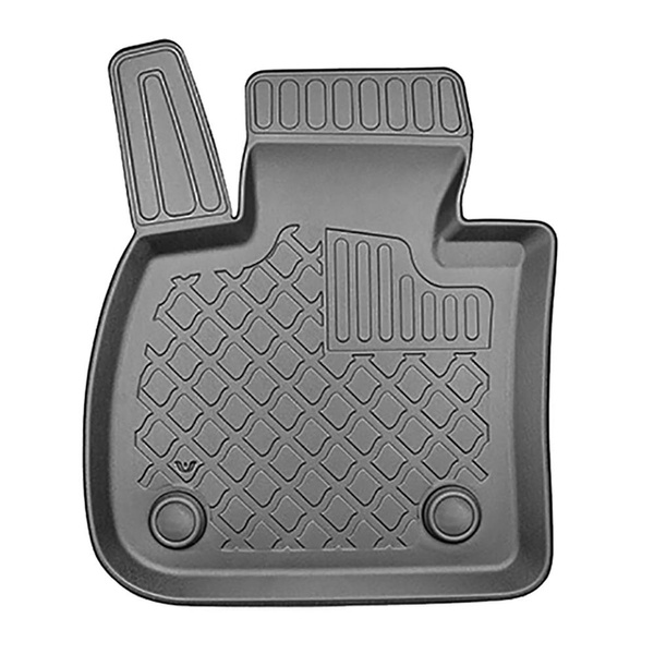 Conjunto de alfombrilla para maletero y alfombrillas para el interior del coche TPE para: BMW 2 U06 Active Tourer (11.2021-....) - banqueta trasera fija / no deslizable