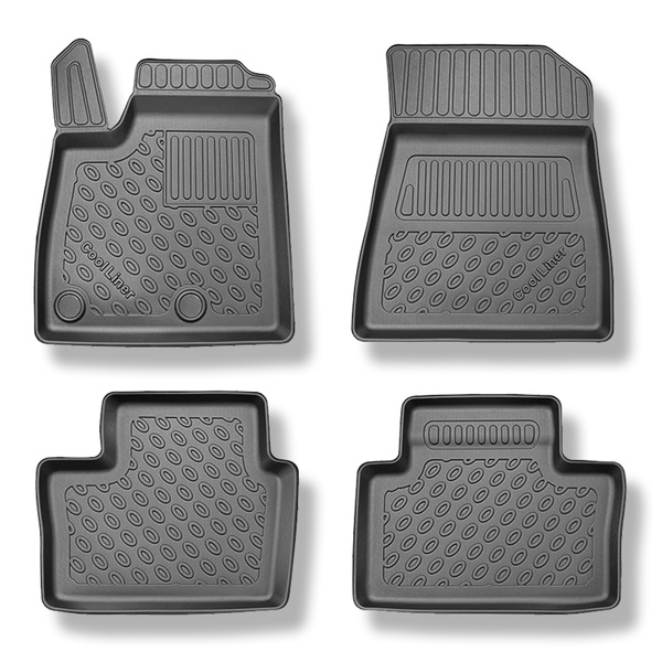 Alfombrillas de TPE adecuadas para Renault Austral Mild Hybrid SUV (12.2022-....) - 5 plazas - alfombras para coche