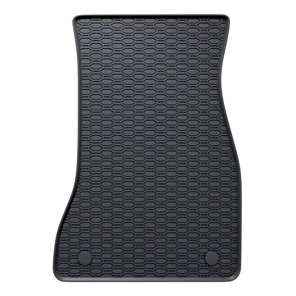 Alfombrillas de goma adecuadas para BMW 5 G30, G31 Berlina, Touring (2017-2024) - alfombras para coche - negro - 4 unidades