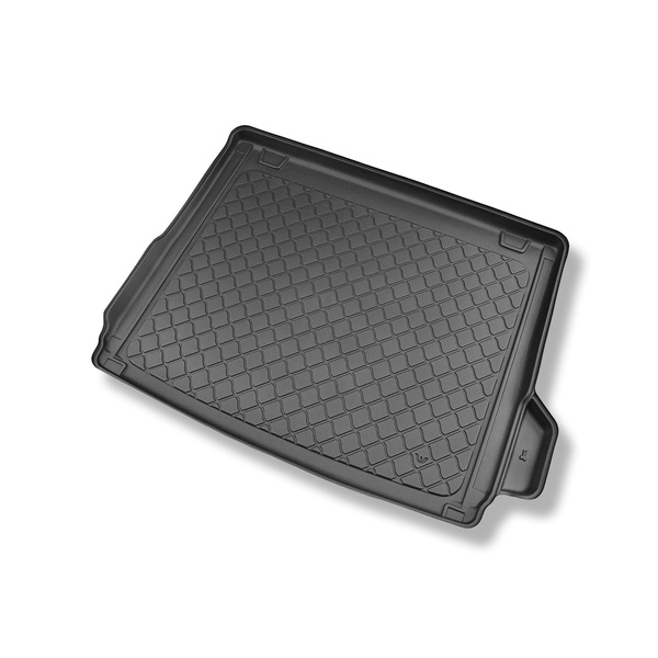 Alfombra para maletero adecuada para BMW X3 G01 SAV (11.2017-....) - Protector maletero - Alfombrilla maletero antideslizante - también para modelos con carriles de sujeción; no adecuado para versión Plug-in híbrida