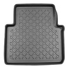 Conjunto de alfombrilla para maletero y alfombrillas para el interior del coche TPE para: Citroen C3 Aircross SUV (11.2017-2024) - maletero inferior; piso móvil en la posición más baja o sin el piso móvil; asientos traseros reclinables y corredizo