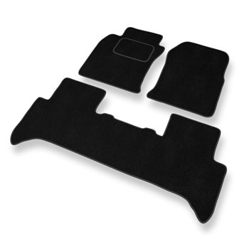 Alfombrillas de Velour adecuadas para Toyota Land Cruiser J120 SUV (2002-2009) -