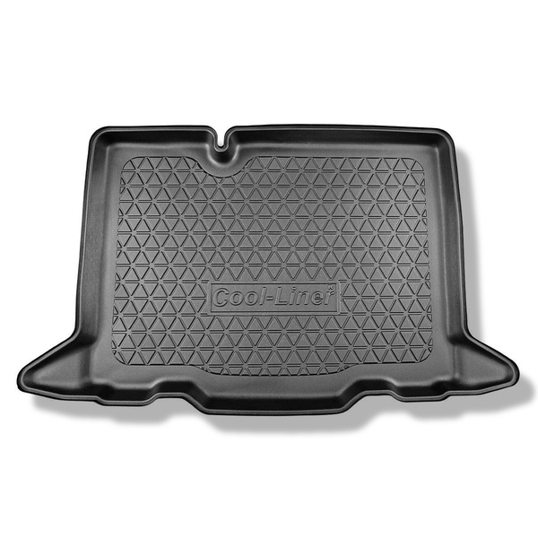 Alfombra para maletero adecuada para Dacia Sandero III DJF Hatchback (01.2021-....) - Protector maletero - Alfombrilla maletero antideslizante - parte inferior del maletero; sin base doble en el maletero