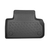 Conjunto de alfombrilla para maletero y alfombrillas para el interior del coche TPE para: Audi Q5 II FY SUV (01.2017-08.2024) - también para modelos con rieles; no adecuado para versión TFSI e plug-in hybrid; asientos traseros fijos