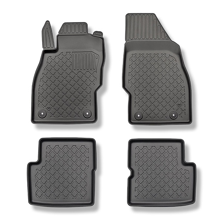 Alfombrillas de TPE adecuadas para Opel Corsa E V Hatchback (12.2014-05.2019) - alfombras para coche