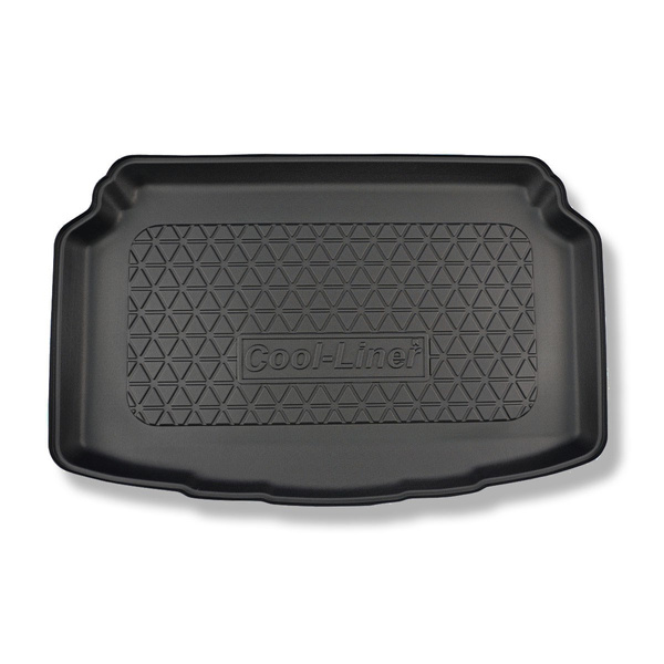 Alfombra para maletero adecuada para Mazda 2 Hybrid Hatchback (03.2022-....) - Protector maletero - Alfombrilla maletero antideslizante - maletero inferior; sin piso doble en el maletero