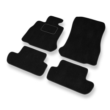 Alfombrillas de Velour adecuadas para BMW 6 M6 F13 Coupé (2012-2018) - alfombras