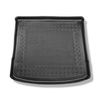 Alfombra para maletero adecuada para Volkswagen Touran II 5T Monovolumen (09.2015-....) - Protector maletero - Alfombrilla maletero antideslizante - 5/7 plazas; 3a fila de asientos abatible