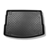 Alfombra para maletero adecuada para Kia Ceed III CD Hatchback (06.2018-....) - Protector maletero - Alfombrilla maletero antideslizante - parte superior del maletero; con base del maletero a dos niveles; no adecuado para 48V-Hybrid; sin subwoofer