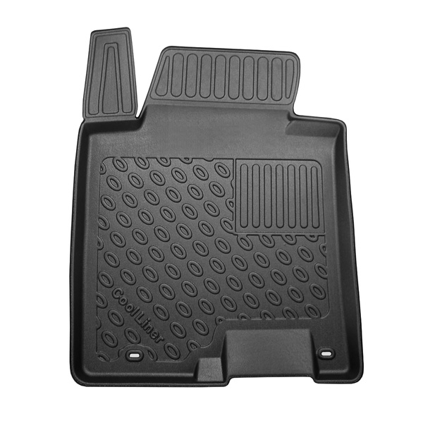 Conjunto de alfombrilla para maletero y alfombrillas para el interior del coche TPE PREMIUM para: Kia Ceed II Hatchback (05.2012-05.2018) - parte superior del maletero (con guantera)