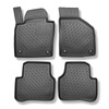 Alfombrillas de TPE adecuadas para Volkswagen Passat B6, B7 Berlina (2005-11.2014) - alfombras para coche
