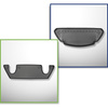 Conjunto de alfombrilla para maletero y alfombrillas para el interior del coche TPE para: Tesla Model X SUV (10.2016-12.2020)