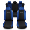 Fundas universales para asientos de coche para Audi A6 C4, C5, C6, C7, C8 (1994-....) - TG-BL