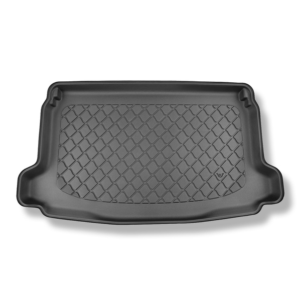 Alfombra para maletero adecuada para Jeep Avenger SUV (01.2023-....) - Protector maletero - Alfombrilla maletero antideslizante - maletero superior; piso móvil en la posición más alta