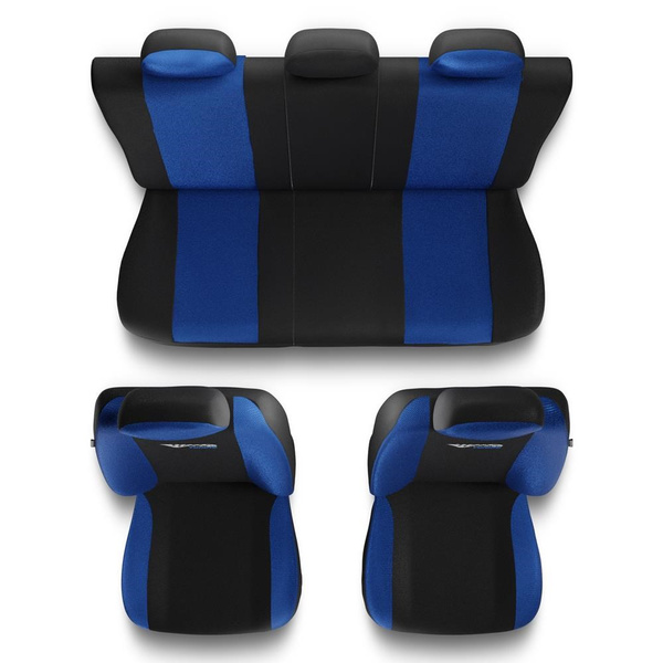 Fundas universales para asientos de coche para Audi A2 (1999-2005) - TG-BL