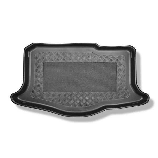 Alfombra para maletero adecuada para Ssangyong Tivoli SUV (03.2015-2018) - Protector maletero - Alfombrilla maletero antideslizante - parte inferior del maletero (sin base multifuncional)