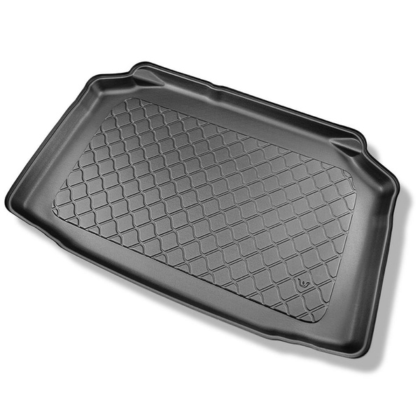 Conjunto de alfombrilla para maletero y alfombrillas para el interior del coche TPE para: Audi A1 GB Sportback (07.2018-2024) - maletero inferior; modelos sin suelo móvil de maletero
