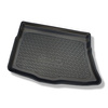 Conjunto de alfombrilla para maletero y alfombrillas para el interior del coche TPE PREMIUM para: Kia Ceed II Hatchback (05.2012-05.2018) - parte inferior del maletero (sin guantera)