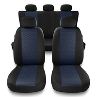 Fundas universales para asientos de coche para Fiat Albea I, II (2002-2010) - PF-BL