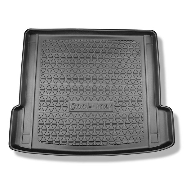 Alfombra para maletero adecuada para BMW X6 G06 SAC (11.2019-....) - Protector maletero - Alfombrilla maletero antideslizante - maletero superior (para maletero doble); también para modelos con carriles de sujeción