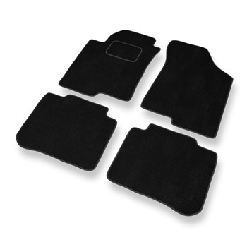 Alfombrillas de Velour adecuadas para Kia Cerato I (2003-2008) - alfombras para 