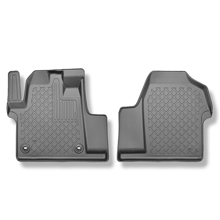 Alfombrillas de TPE adecuadas para Fiat Scudo III Furgoneta (12.2021-....) - 2/3 plazas; versión corta y larga; también versión eléctrica - alfombras para coche