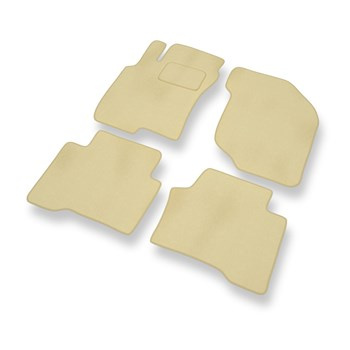 Alfombrillas de Velour adecuadas para Nissan X-trail I SUV (2001-2007) - alfombr