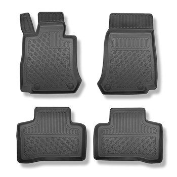 Alfombrillas de TPE adecuadas para Mercedes-Benz GLC C253 SUV (09.2016-....) - alfombras para coche