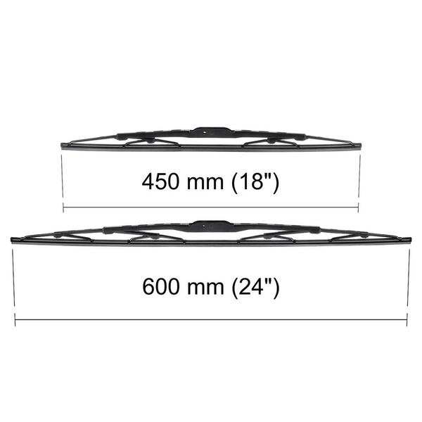 Escobillas limpiaparabrisas para la luna delantera para Kia Optima I, II Familiar, Berlina (09.2011-2020) - escobillas estándar