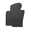 Alfombrillas de goma adecuadas para Volkswagen Passat B7 Berlina, Variant (2010-2014) - alfombras para coche - negro - 4 unidades