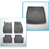 Conjunto de alfombrilla para maletero y alfombrillas para el interior del coche TPE para: Opel Insignia A Sports Tourer (01.2009-08.2017)