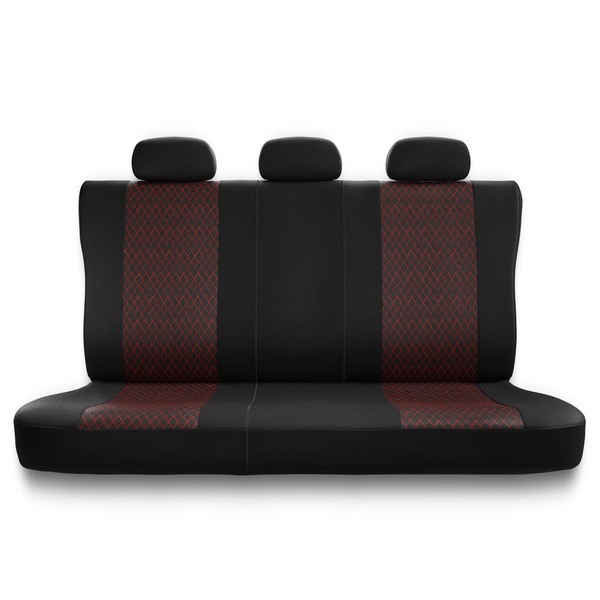 Fundas universales para asientos de coche para Fiat 500L (2012-2022) - PF-RD