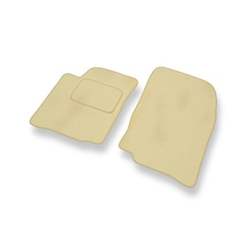 Alfombrillas de Velour adecuadas para Suzuki Grand Vitara I (1997-2005) - alfombras para coche - Premium color beige