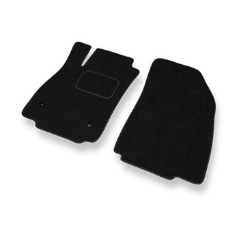 Alfombrillas de fieltro adecuadas para Opel Mokka (2012-2019) - alfombras para coche - color negro