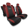 Fundas universales para asientos de coche para Alfa Romeo 166 I, II, III (1998-2007) - TG-RD